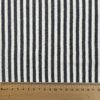 Double gauze/muslin YARN DYED Summer stripe navy