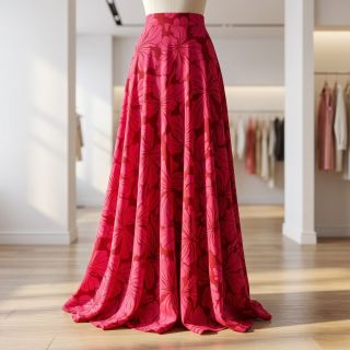 Viscose RADIANCE Duna red