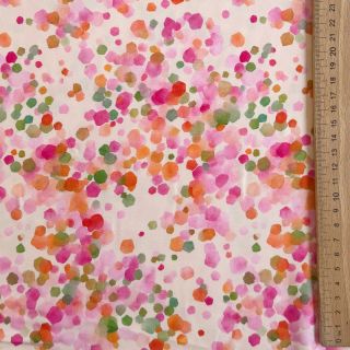 Viscose SATIN Dots digital print