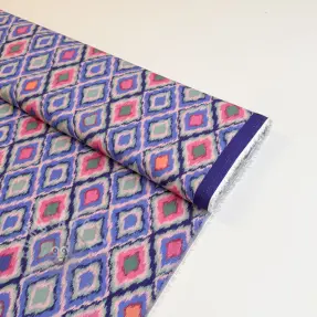 Viscose RADIANCE Abstract purple digital print