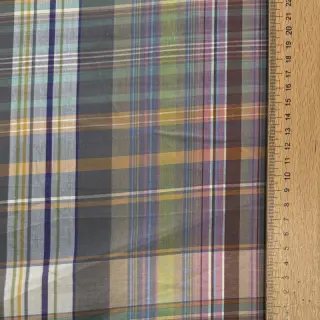 Cotton fabric YARN DYED Check Nina multi