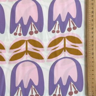 Viscose ECOVERO Flowers Celia white