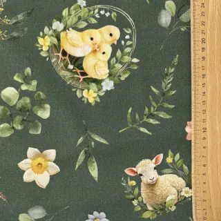 Decoration fabric Bohemian Easter Mood digital print