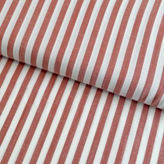 Viscose YARN DYED Stripes SMALL orange