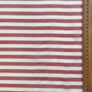 Viscose YARN DYED Stripes SMALL orange