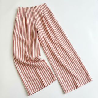 Viscose YARN DYED Stripes SMALL orange