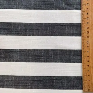 Viscose YARN DYED Stripes BIG navy