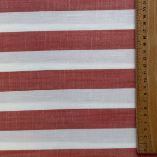 Viscose YARN DYED Stripes BIG orange