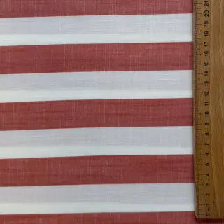Viscose YARN DYED Stripes BIG orange