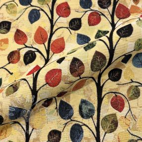 Decoration fabric GOBELIN premium Leaves Funky Arty