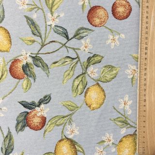 Decoration fabric GOBELIN premium Citrus Orange Lemon