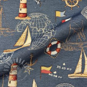 Decoration fabric GOBELIN premium Coast Lighthouse Sea