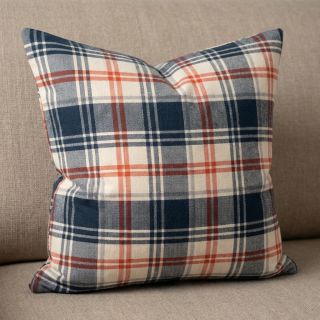 Cotton fabric YARN DYED BRUSHED Check Mia navy