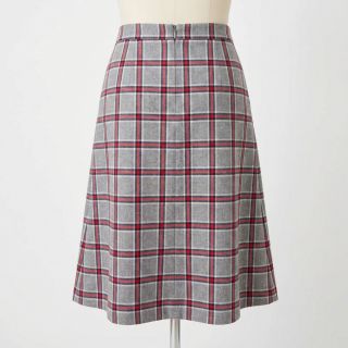 Cotton fabric YARN DYED BRUSHED Check Dara grey