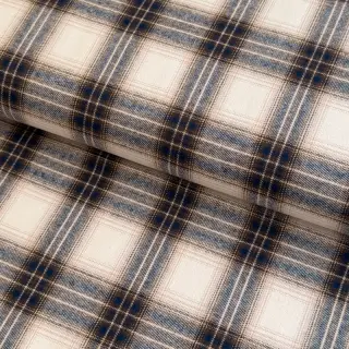 Cotton fabric YARN DYED BRUSHED Check Tim beige