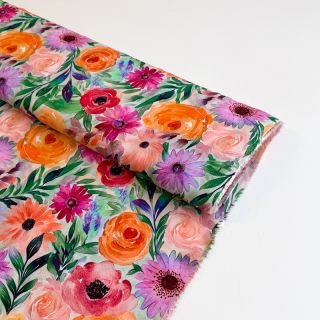 Viscose RADIANCE Flowers Lirie digital print