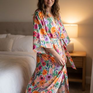 Viscose RADIANCE Flowers Lirie digital print