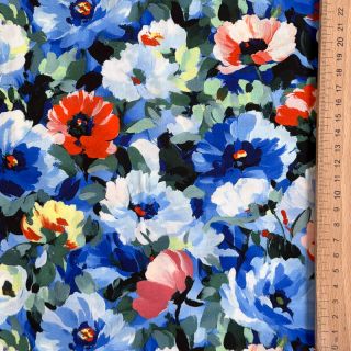 Viscose RADIANCE Flower design A digital print