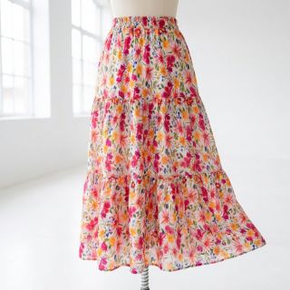 Viscose DOBBY Flowers digital print