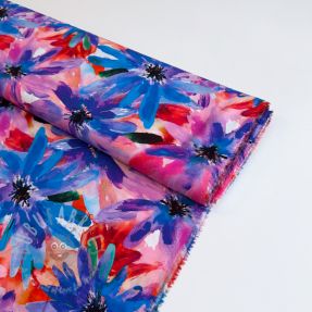 Viscose ECOVERO Flowers design D digital print