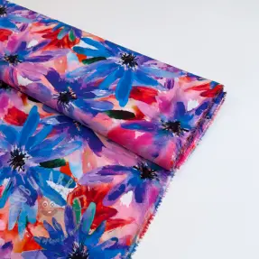 Viscose ECOVERO Flowers design D digital print
