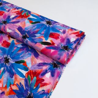 Viscose ECOVERO Flowers design D digital print