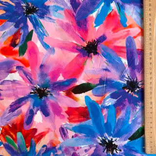 Viscose ECOVERO Flowers design D digital print