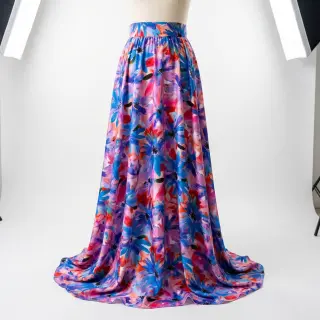 Viscose ECOVERO Flowers design D digital print