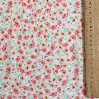 Viscose RADIANCE Flowers Morene digital print