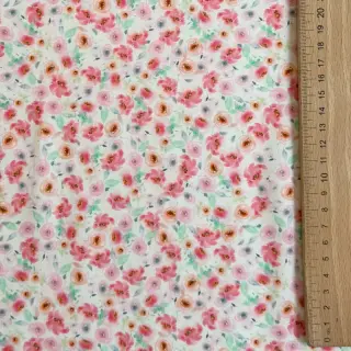 Viscose RADIANCE Flowers Morene digital print
