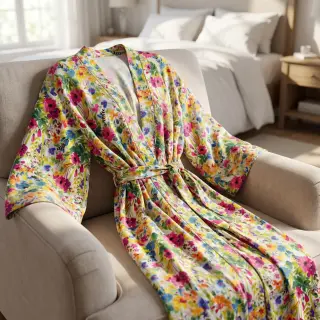 Viscose RADIANCE Flowers Zanny digital print
