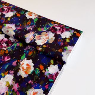 Viscose LUREX Flower Tanja digital print