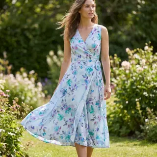 Viscose RADIANCE Flowers Wendy digital print