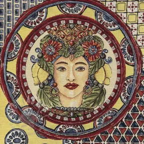 Decoration fabric GOBELIN PREMIUM Sicilian Art Tapestry PANEL