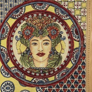 Decoration fabric GOBELIN PREMIUM Sicilian Art Tapestry PANEL