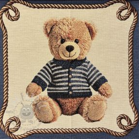 Decoration fabric GOBELIN PREMIUM Teddy Bear Nautic PANEL