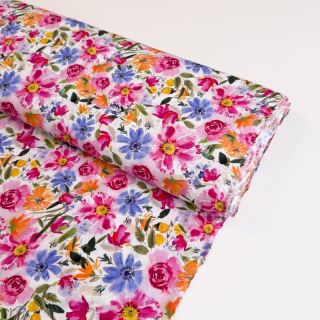 Viscose RADIANCE Flowers Polly digital print