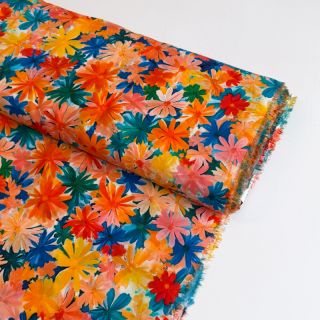 Viscose ECOVERO Flowers design C digital print