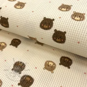 Waffle Bears digital print