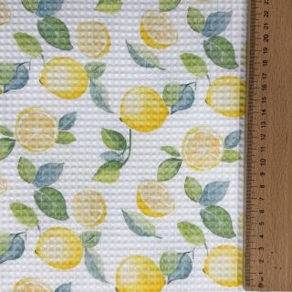 Waffle Lemons digital print