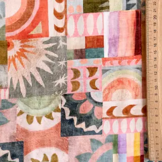 Viscose ECOVERO Abstract multi digital print