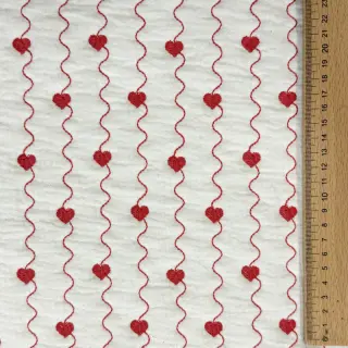 Double gauze/muslin STEPPED Heart