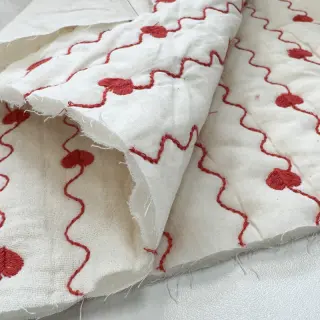 Double gauze/muslin STEPPED Heart