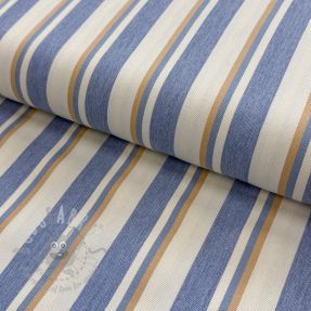 JEANS DENIM YARN DYED Stripe camel