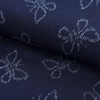 JEANS DENIM JACQUARD Butterflies