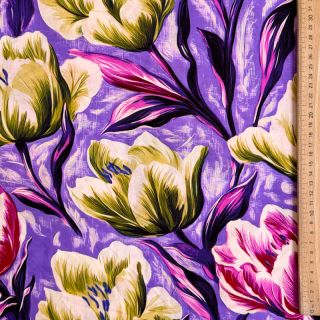 Viscose ECOVERO Flowers design A digital print