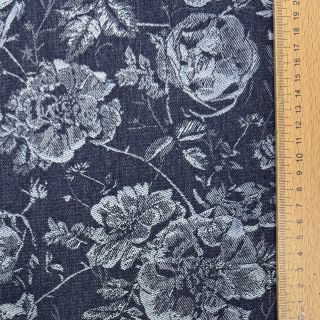 JEANS DENIM JACQUARD Flowie