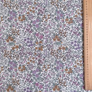 Viscose ECOVERO Flowers Galia offwhite