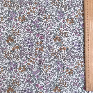 Viscose ECOVERO Flowers Galia offwhite