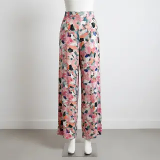 Viscose SATIN Flowers Tora digital print